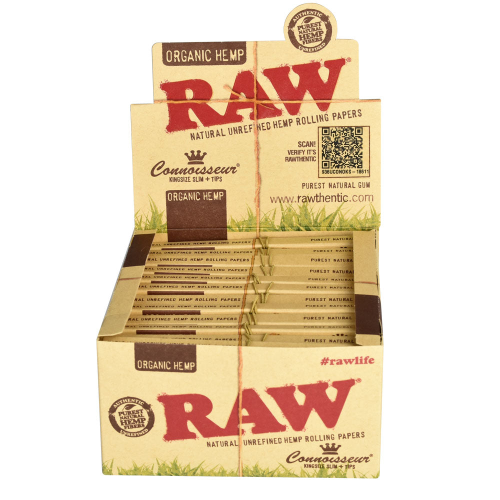 RAW Organic Connoisseur Rolling Papers | Kingsize