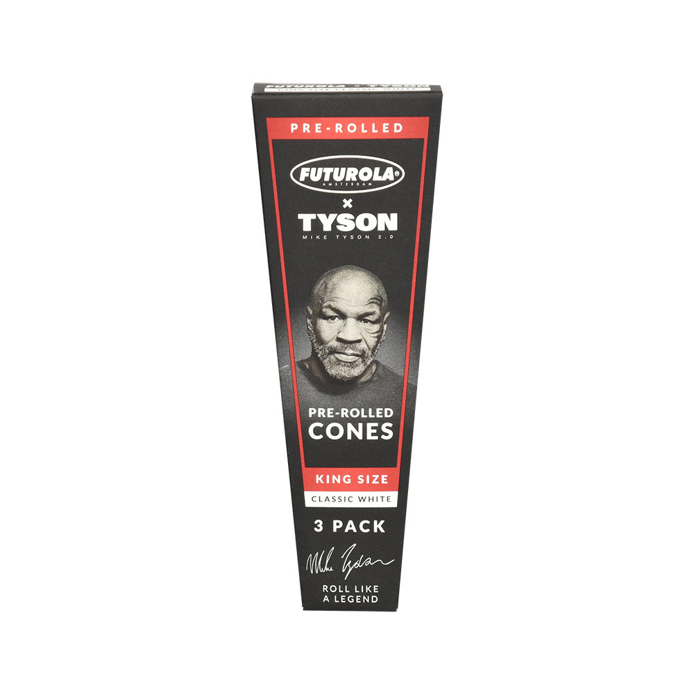 Tyson 2.0 x Futurola Cones | 3pk | King Size | 30pc Display