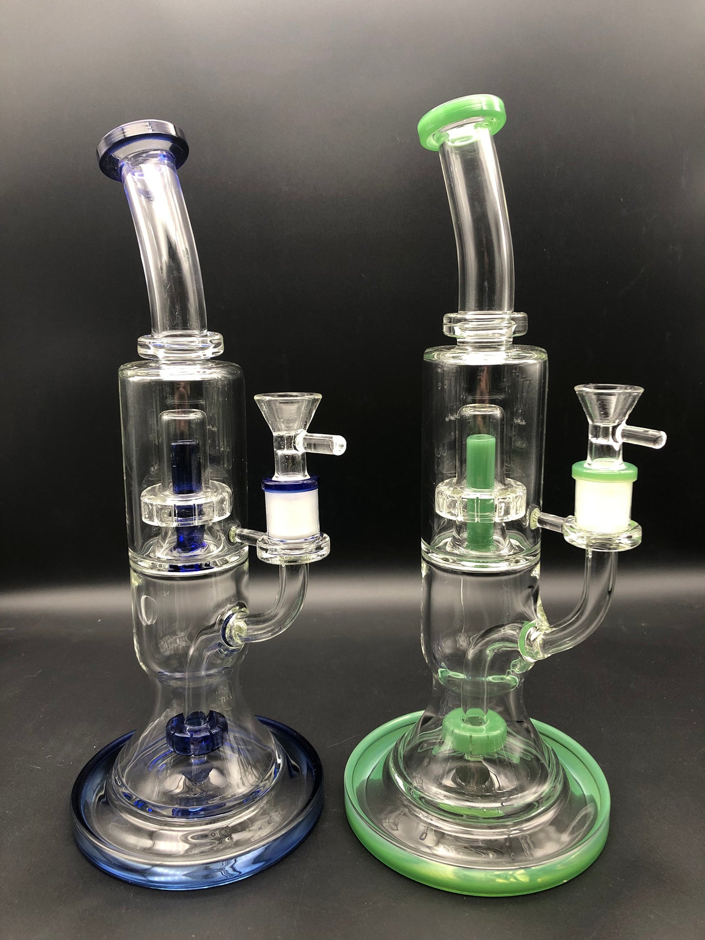 12" Two Tier Showerhead Water Pipe