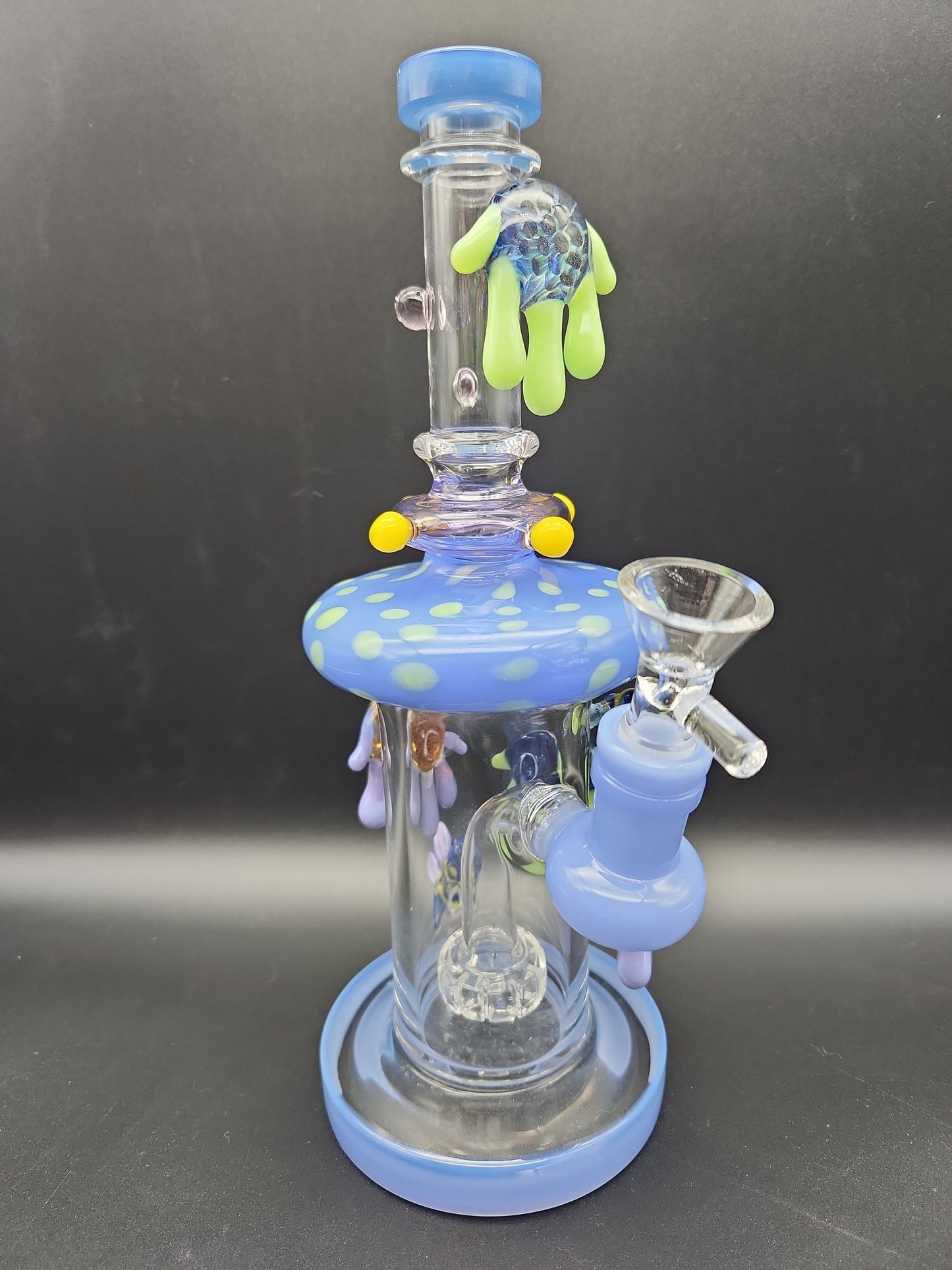 9" Dragonfly Honeycomb Drip Water Pipe