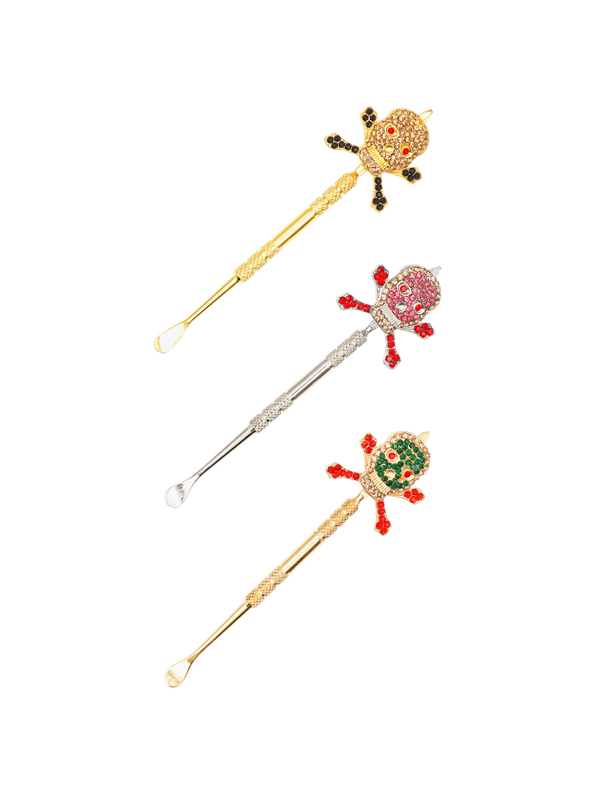 Studded Metal Dabber "Skull"