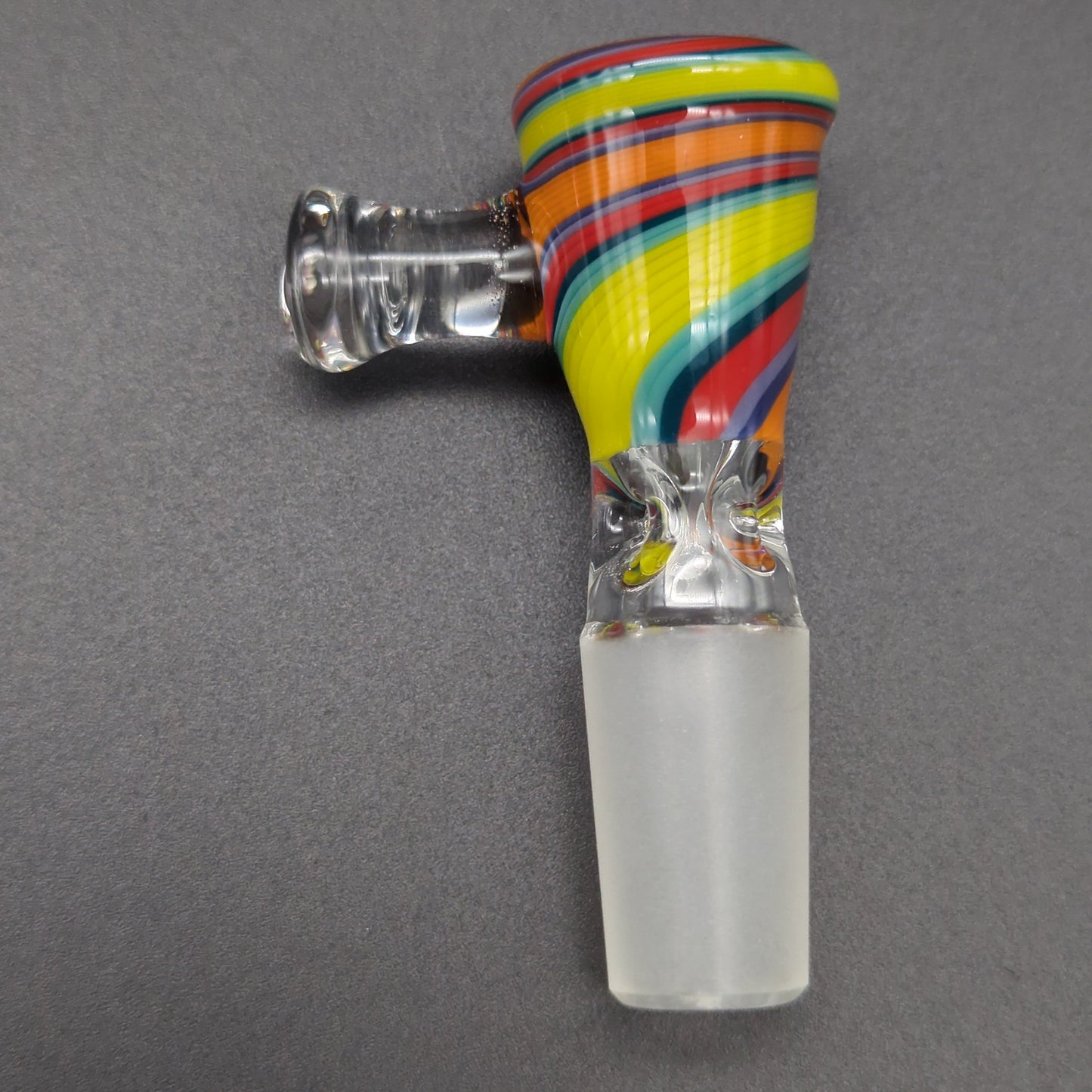 14mm Worked Triple Pinch Bowl Slides - by Texas Hot Glass