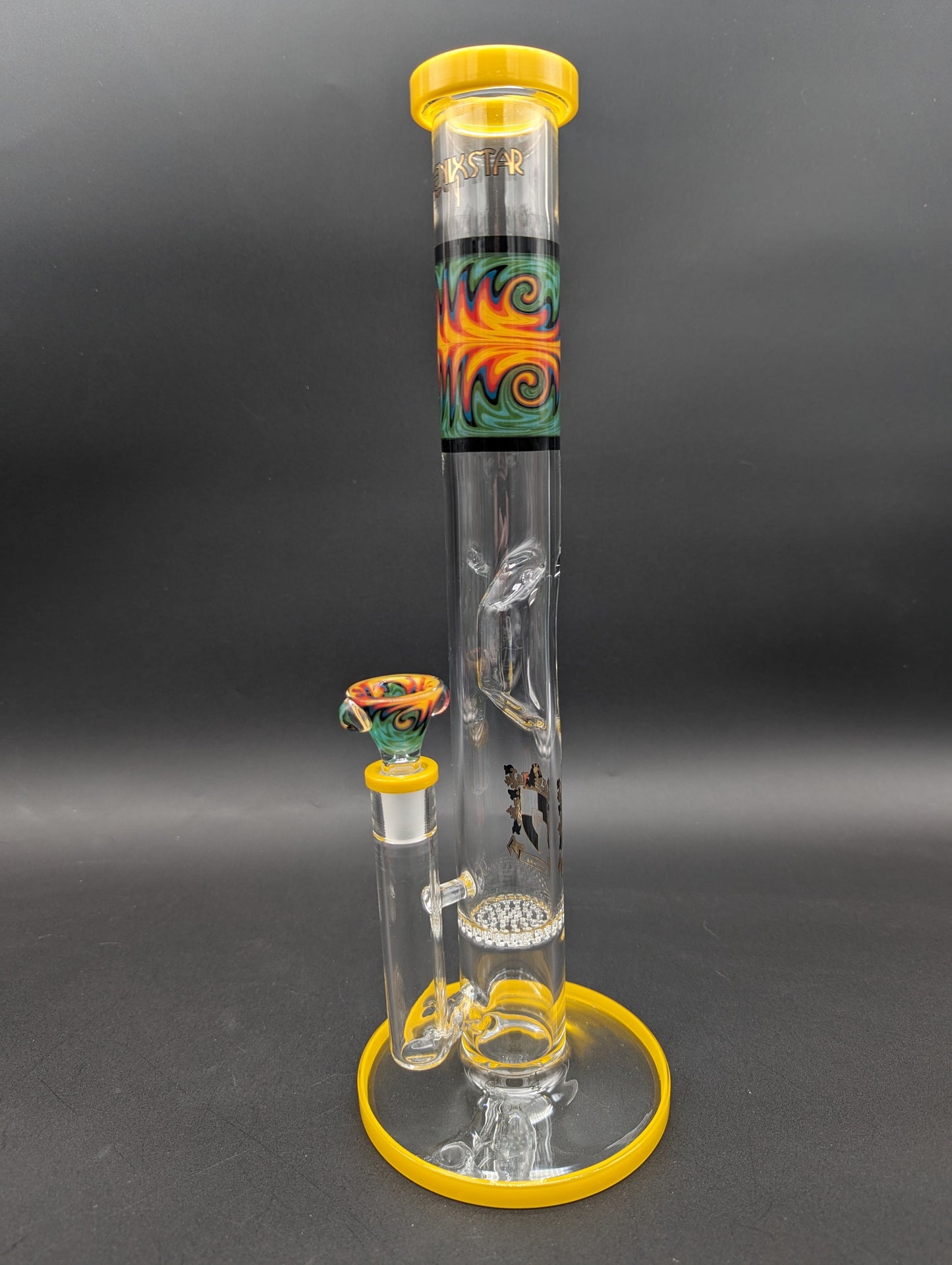 13" Worked Honeycomb Straight Tube