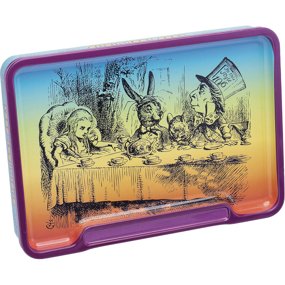 Fujima Trippy Alice Rolling Tray Stash Box | 8"x5.75" | Asst | 6pc Display